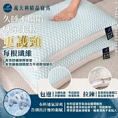 M-【Sonavita】 義大利涼感冰豆豆枕頭(1組/2入) (9/12)