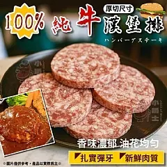 🍔 100%純牛漢堡排