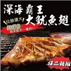 南陽現貨 巨無霸深海魷魚翅（約600-800g±10%片）(9/21)