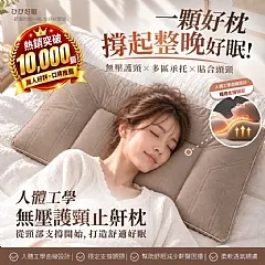 S-💎日日好眠®無壓護頸止鼾枕(一入)💎